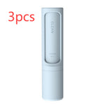 Keep one at home, in the car, and on the go. This 3-pack of self-cleaning pet hair remover brushes helps remove fur, lint, and fluff from clothes and furniture.