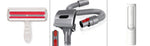 Upgrade your cleaning routine with this vacuum cleaner attachment kit. Includes a roller brush, flexible hose, and nozzle attachments for versatile home cleaning.