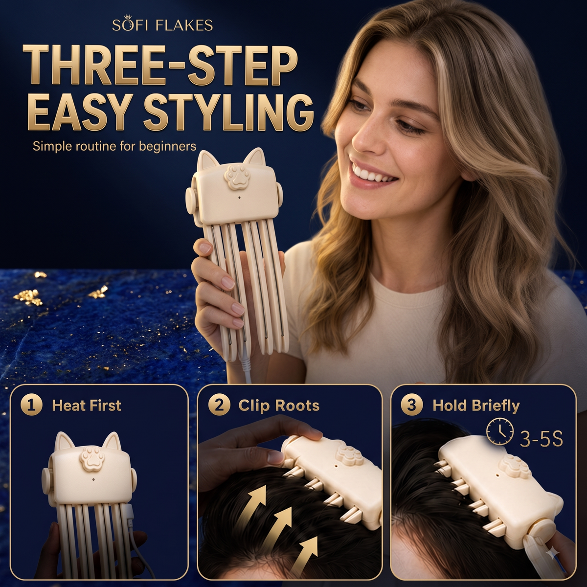 Electric Hair Volumizer Clip
